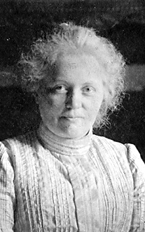 Amanda Hammarlund, 1906 (foto beskuret)