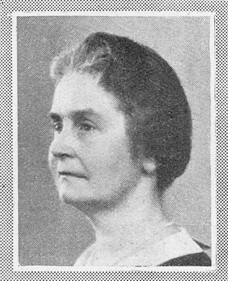 Louise von Bahr, avbildad i Idun, 1930. Fotograf okänd. Bildkälla: Svenskt Porträttarkiv (beskuren, CC-BY-NC-SA 4.0)