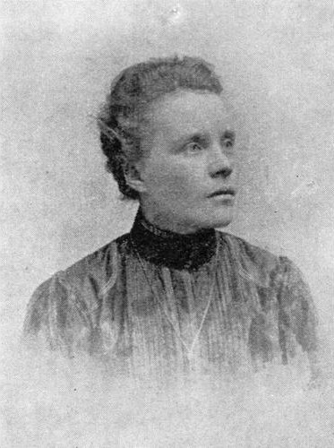 Lina Hjort. Fotograf och år okänt (Norrbottens museums bildarkiv)