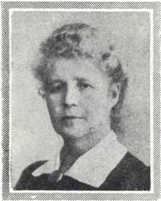 Sally Högström avbildad i Idun nr 33, 1923. Fotograf okänd (KvinnSam, Göteborgs universitetsbibliotek)