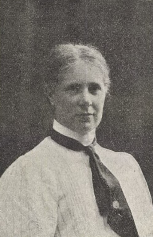 Sofia Holmgren in Dagny nr 27, 1909. Photographer unknown (KvinnSam, Gothenburg University Library)