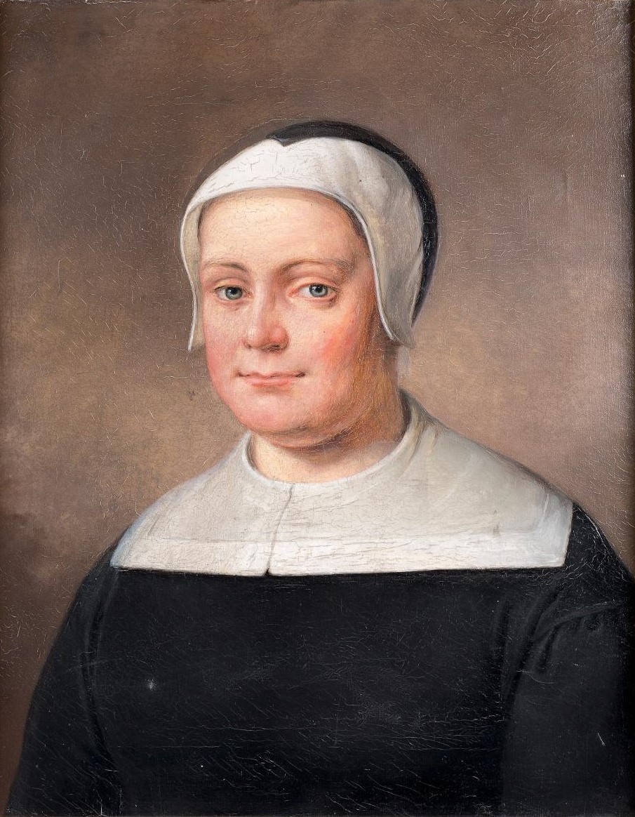Margareta Huitfeldt as imagined by Gustav Brusewitz (1812-1899). Oil on canvas, 1858. Museum of Gothenburg, GM_27486