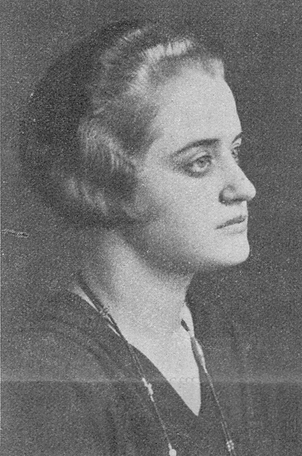 Kajsa Rootzén avbildad i Idun, 1930. Fotograf okänd. Bildkälla: Svenskt Porträttarkiv (CC-BY-SA 4.0)