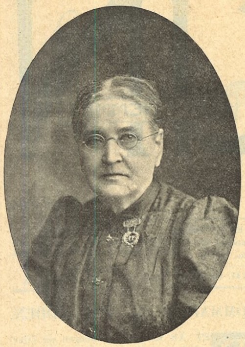 Emily Spörck i Idun nr 28, 1901. Fotograf okänd (KvinnSam, Göteborgs universitetsbibliotek)