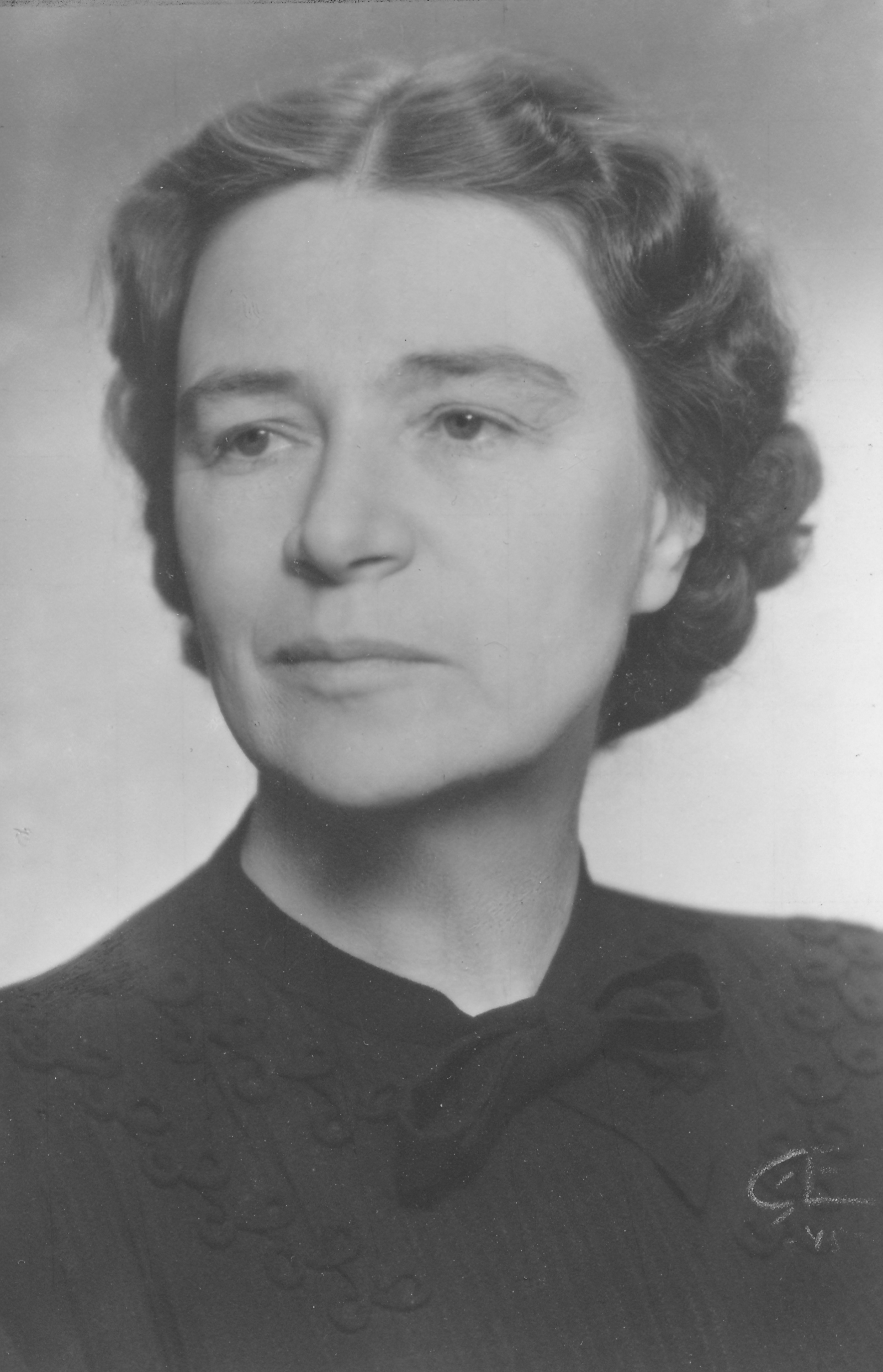 Elsa Stenudd, 1945. Bild i familjens ägo.