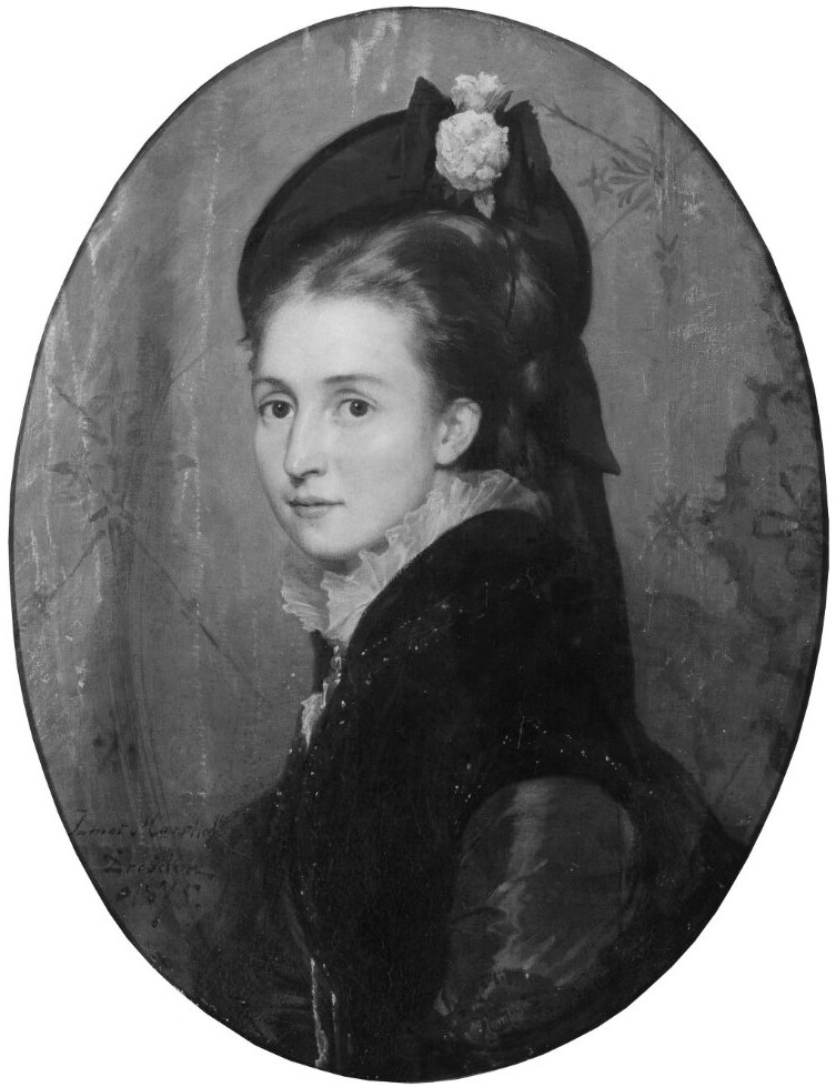 Hildegard Thorell. Porträtt (olja på duk), 1875, av James Marshall (1838-1902). Foto: Erik Cornelius/Nationalmuseum