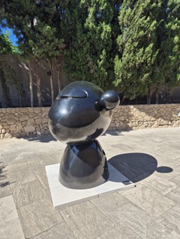 exhibit from the Miro museum