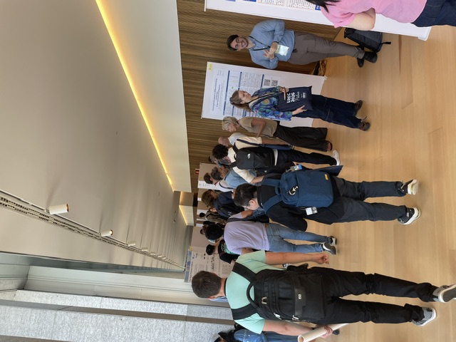 poster session hall